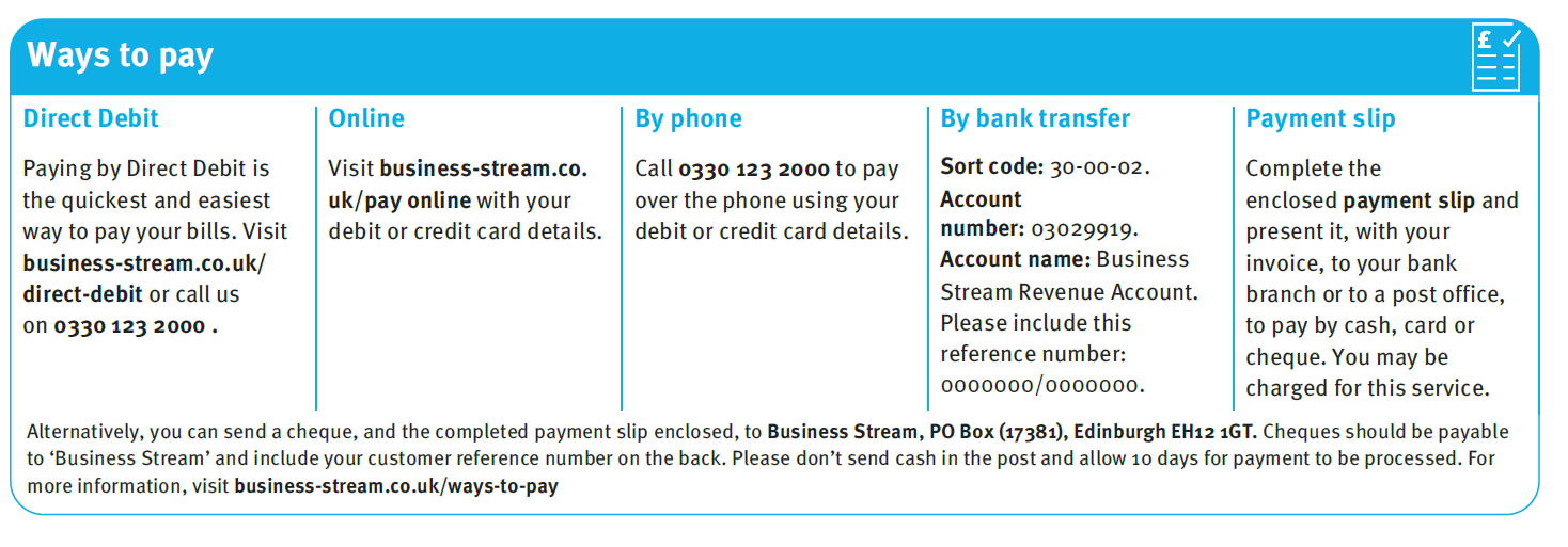 Ways to pay  image